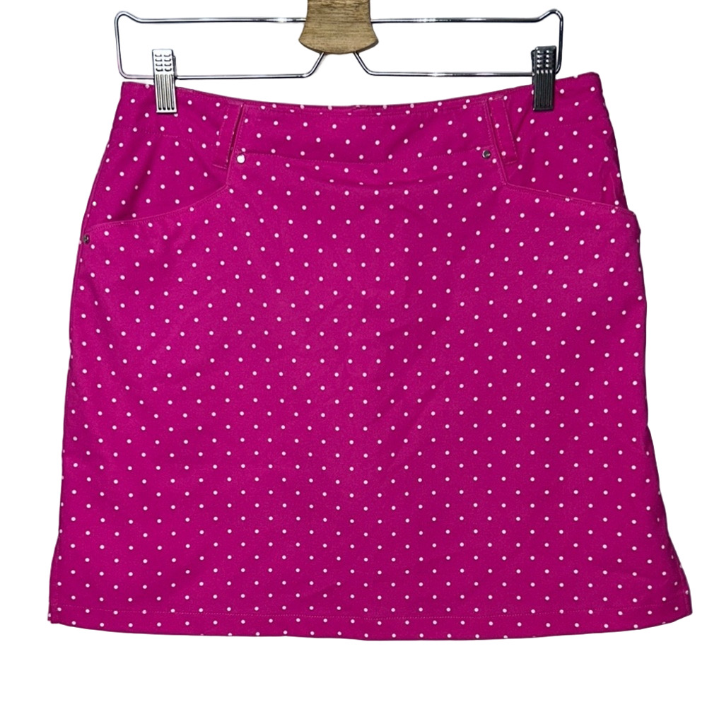 Nivo Pink Polka Dot Golf Skort